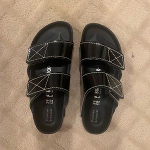 Proenza Schouler Birkenstock’s Size 39, Black